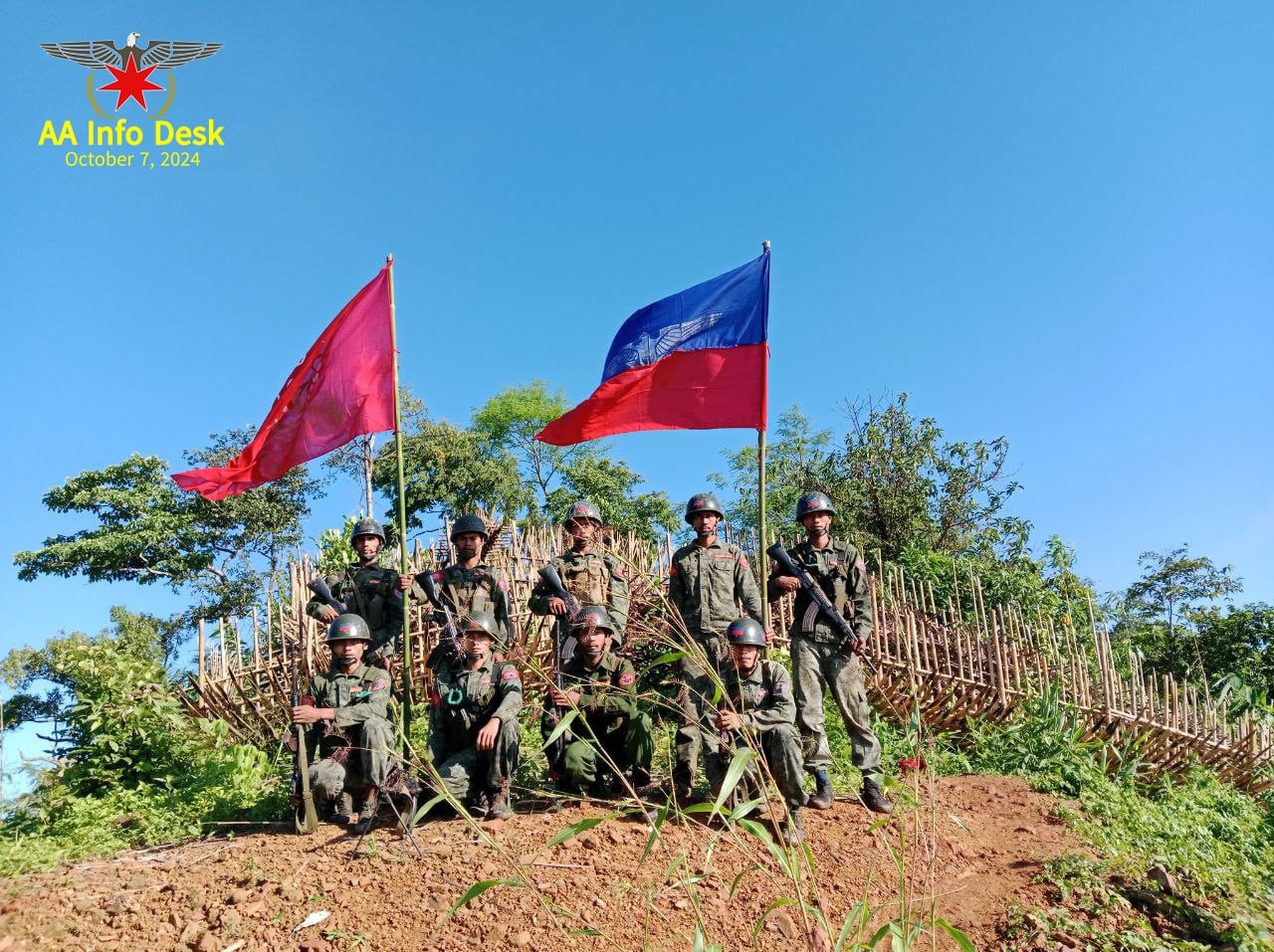 အမ်းမြို့၊ အနောက်ပိုင်းတိုင်းစစ်ဌာနချုပ်နှင့် ၉ မိုင်နီးပါးသာ ကွာဝေးသည့် မဲတောင်ဗျူဟာစခန်းနှင့်  အနီးရှိ စစ်စခန်းအားလုံးကို AA က တိုက်ခိုက်သိမ်းပိုက်၊ ရခိုင်ရှိ စစ်တပ်စခန်းများအားလုံး သိမ်းယူရေး ဆက်လက် ထိုးစစ်ဆင်