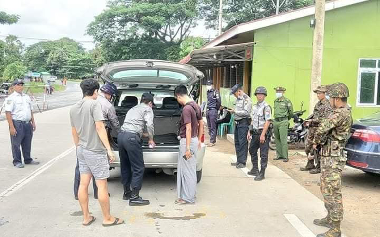 ပုသိမ်ကကုန်ကားများ ယနေ့ကစပြီး ထွက်ခွင့်ပိတ်