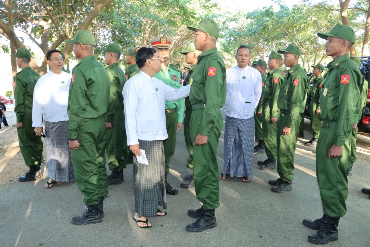 နေပြည်တော်လုံခြုံရေးအတွက် ပြည်သူ့စစ်များကို အသုံးပြုလာ