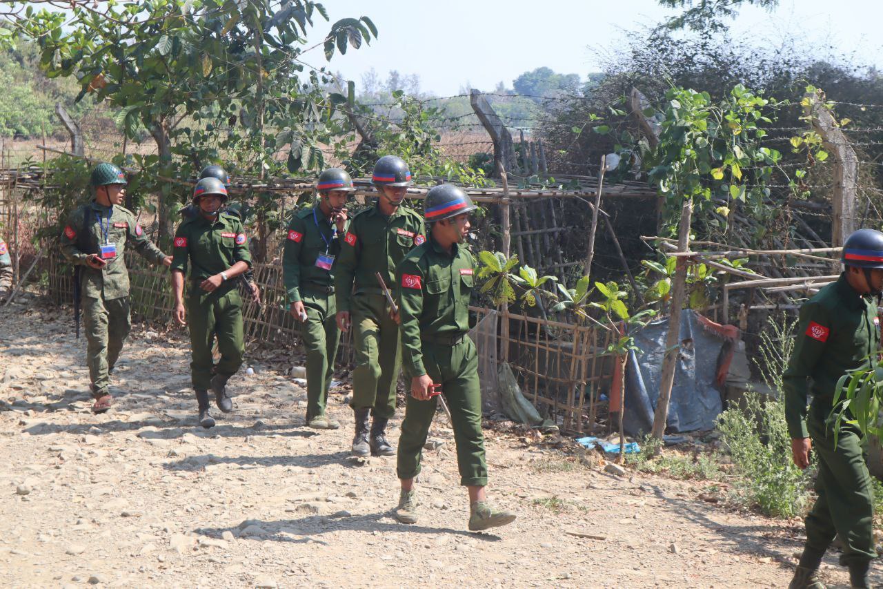 AA နှင့် PDF ရောက်နေသော ဧရာဝတီတိုင်း အင်္ဂပူမြို့နယ်တွင် တိုက်ပွဲပြင်းထန်နေ