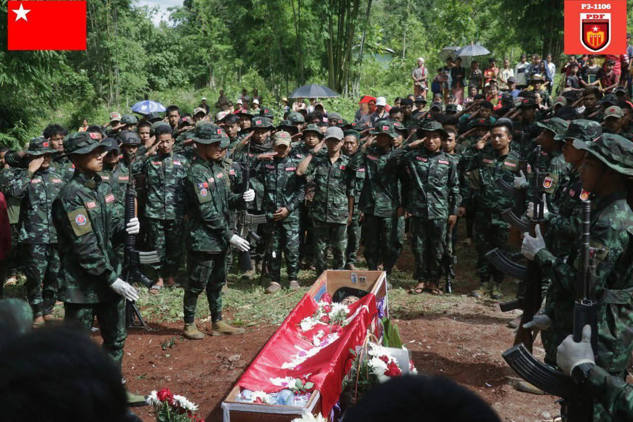 မိုးဗြဲတိုက်ပွဲတွင် DMO ၁၁၀၆ တပ်ရင်းမှ ဒုတပ်စိတ်မှူး ကျဆုံး