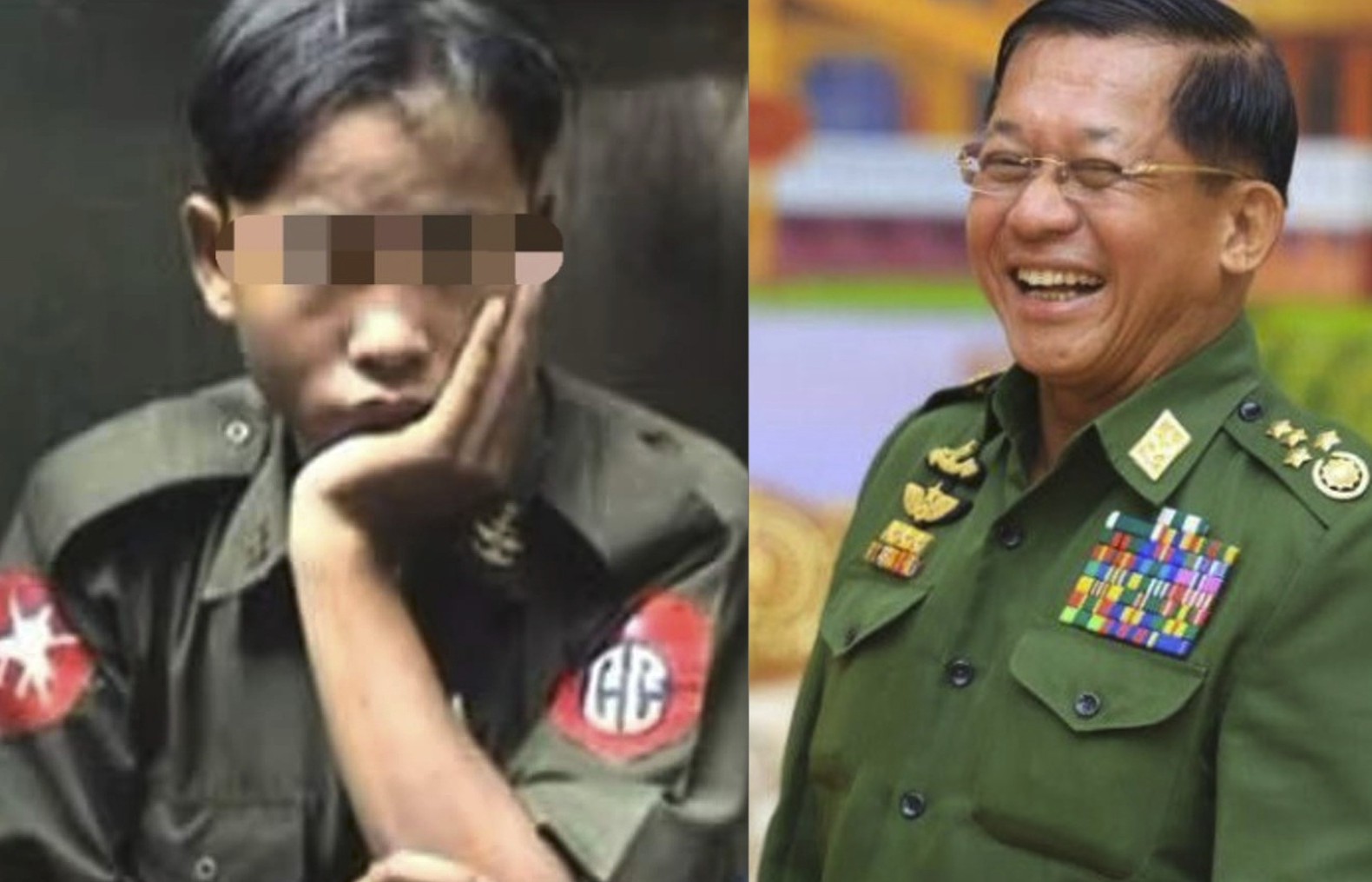 နိုင်ငံတကာစာချုပ်များအရ စစ်ပွဲများတွင် အသက် ၁၅ နှစ်အောက် ကလေးများကို စစ်မှုထမ်းခိုင်းခြင်းကို စစ်ရာဇဝတ်မှုအဖြစ် သတ်မှတ်ထား၍ မြန်မာကလေးများ စစ်မှုထမ်းနေရမှု  IIMM က စတင်စုံစမ်းစစ်ဆေးနေ၊ စစ်ကောင်စီက အသက် ၁၅ နှစ်အောက် ကလေးငယ်များကို စစ်မှုထမ်းအဖြစ်ပေါ်တာဆွဲထားမှု သက်သေများ ပေါ်ထွက်နေ