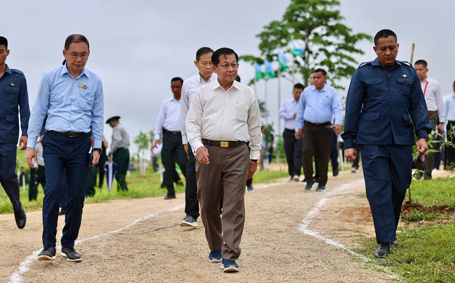 မြန်မာ့သစ်တောပြုန်းတီးမှု သိသိသာသာလျော့နည်းလာဟု စစ်ခေါင်းဆောင် ပြော
