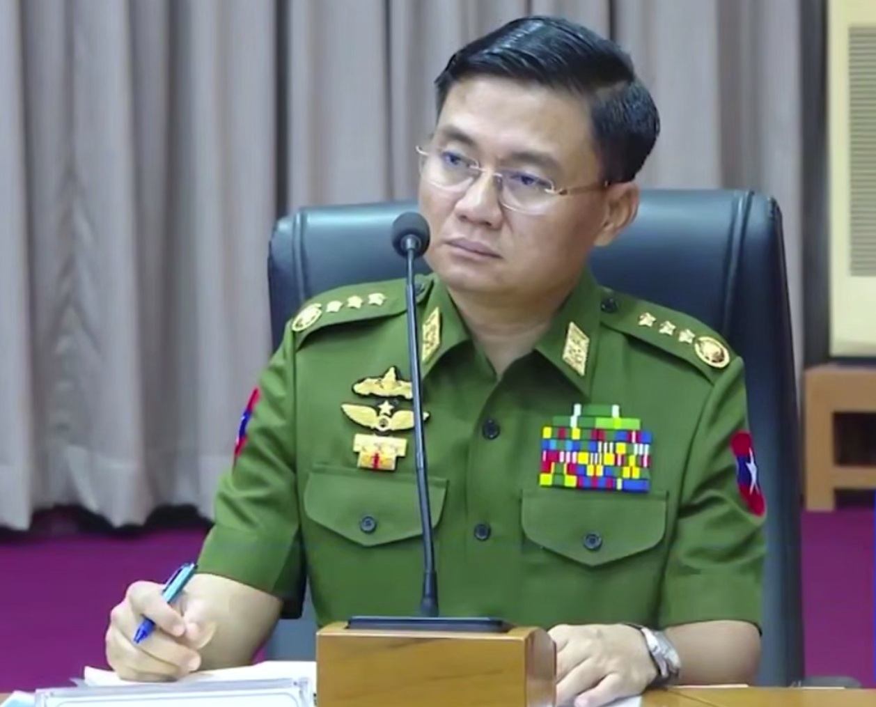 တစ်နိုင်ငံလုံး လူငယ်များကို ပေါ်တာဆွဲ ဖမ်းဆီးနေသည့် စစ်မှုထမ်းသင်တန်းများ ပုံမှန် ဖွင့်လှစ်သွားနိုင်ပါက နိုင်ငံလုံခြုံရေး ကောင်းမွန်လာမည်ဟု  စစ်ကောင်စီ၏ နံပါတ် ၃ ခေါင်းဆောင် ကျော်စွာလင်း ပြော