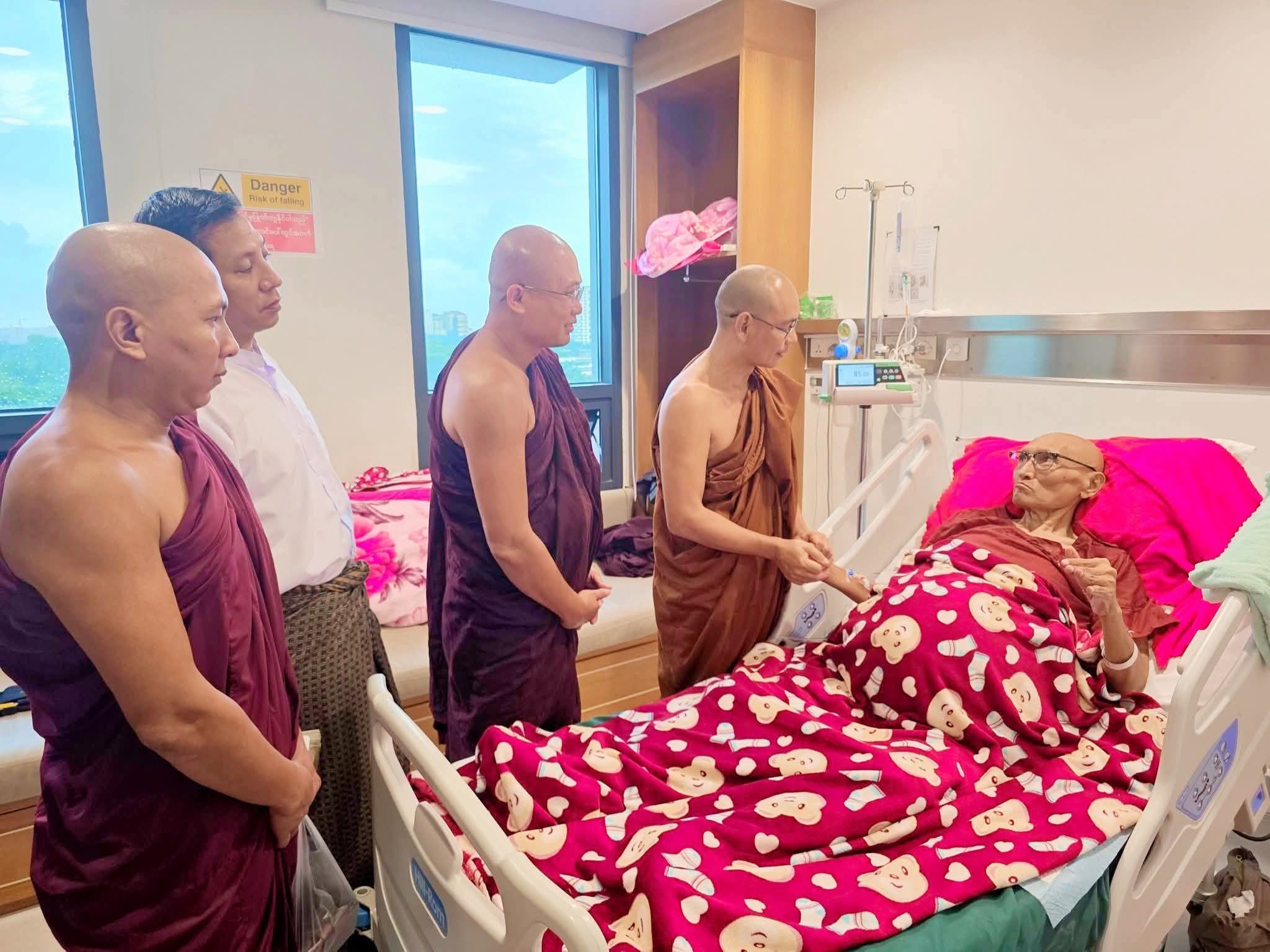 စစ်အာဏာရှင်အဆက်ဆက်ကို ဓမ္မဖြင့် ဆန့်ကျင်တော်လှန်ခဲ့သော ရွှေညဝါဆရာတော် အရှင်ပညာသီဟ ပျံလွန်တော်မူ