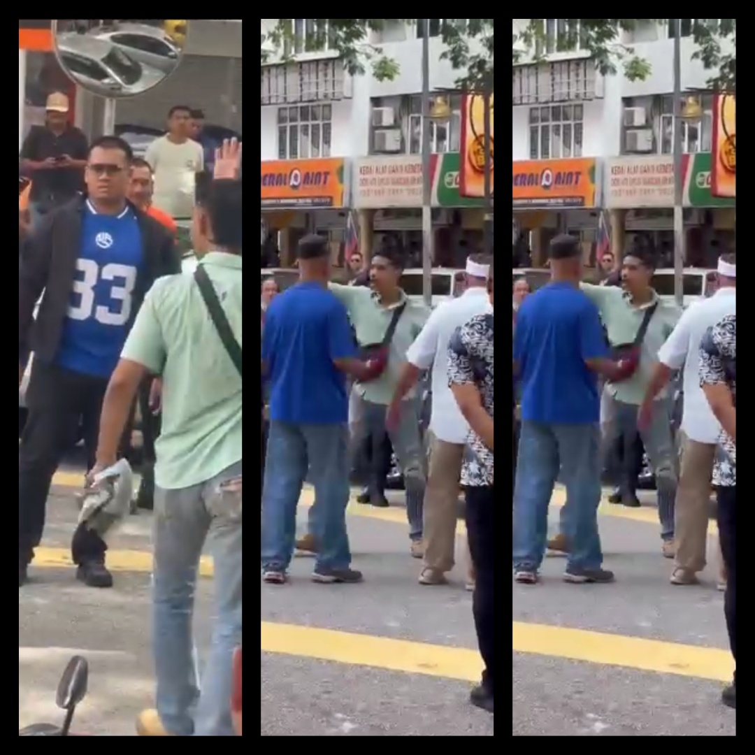 KL, ဒီဆာပန်ဒန်တွင် DBKL အာဏာပိုင်များကို ဓားရှည်ဖြင့် ရန်လိုသော အမျိုးသားတစ်ဦးကို  ဖမ်းဆီးထား